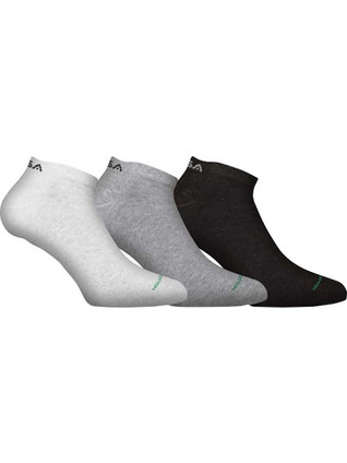 GSA 365 Organic Cotton No Show Lightweight Κάλτσες 3 Ζεύγη (Μιξ) Mix
