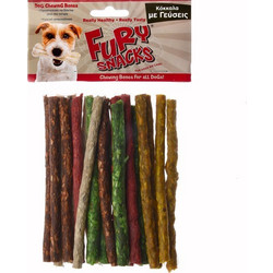 Fury Snacks Colored Munchy Sticks 20τμχ