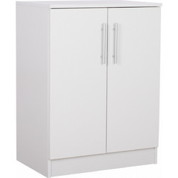 HomeMarkt Παπουτσοθήκη Ξύλινη Λευκή Μ60xΠ40xΥ80cm HM2206.05