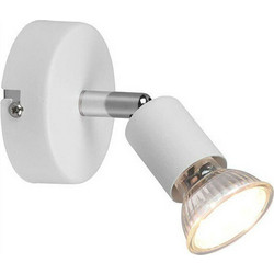 Φωτιστικό Οροφής - Σποτ Paris R80911031 1xGU10 35W Φ8cm 11cm White Mat RL Lighting Μέταλλο