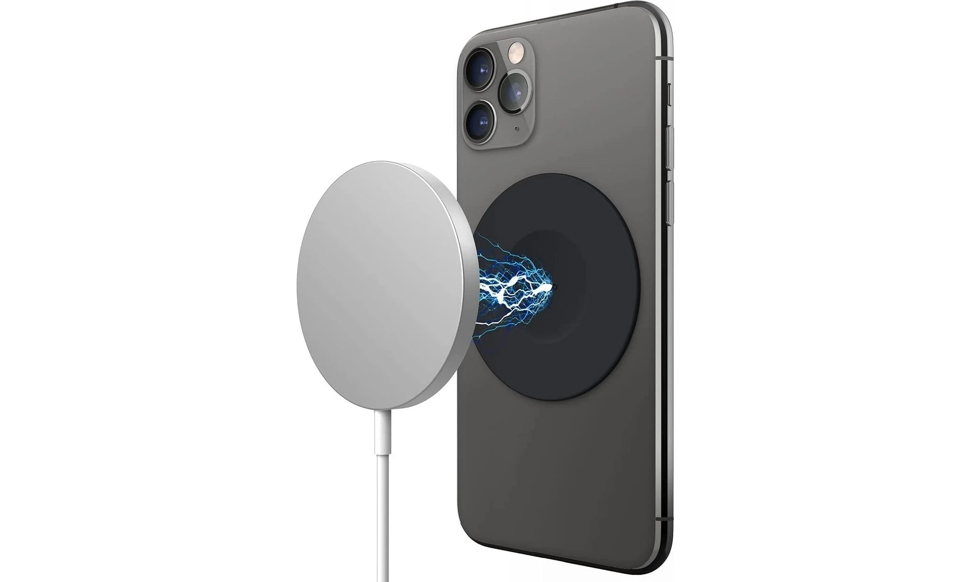 Εlago Magsafe Wireless Charging Pad Qi Black EMSGUIDEBK BestPrice.gr