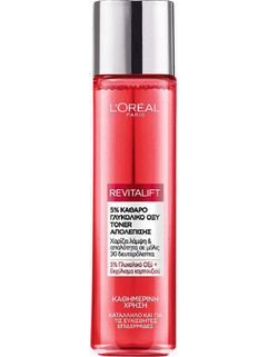 L'Oreal Paris Revitalift Glycolic Acid Toner Μανδελικό Ενυδατικό Peeling Προσώπου 180ml