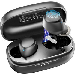 TOZO A1 Mini Ακουστικά Bluetooth In Ear Black