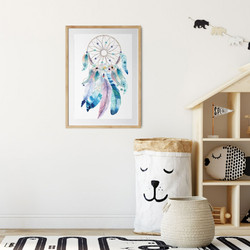 ΠΑΙΔΙΚΗ ΑΦΙΣΑ DREAMCATCHER 48276 (PVC/PLEXIGLASS ΦΥΣΙΚΟ ΞΥΛΟ ΜΕ ΠΛΑΙΣΙΟ) 40x60cm