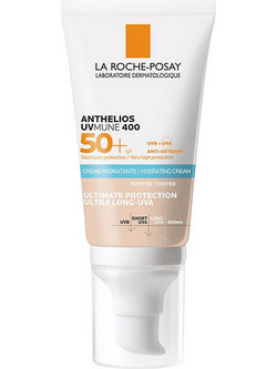 La Roche-Posay Anthelios UVmune 400 Hydrating Αντηλιακή Κρέμα Προσώπου & Ματιών με Χρώμα SPF50+ 50ml
