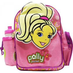 Paxos Poly Pocket Σχολική Τσάντα Πλάτης Νηπιαγωγείου Ροζ 74212
