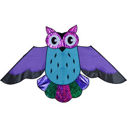 Premier Kites Υφασμάτινος Χαρταετός - Holographic Purple Owl (Bold Innovations) 16079