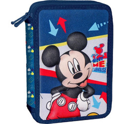 Must 3D Mickey Mouse Κασετίνα Γεμάτη με 2 Θήκες Μπλε 000562731