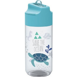 Miquelrius Save The Ocean Παιδικό Μπουκάλι Πλαστικό BPA Free Γαλάζιο 430ml