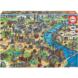 Puzzle Educa City Maps London 500 Κομμάτια