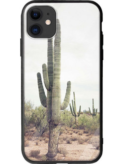 Θήκη Desert Cactus iPhone 11 Groove TPU (Tempered Glass και TPU)