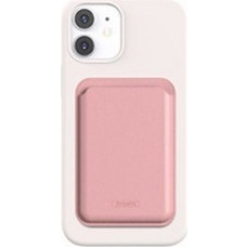 REMAX MAGSAFE MAGNETIC LEATHER CARD CASE IPHONE 12 / 12 PRO - PINK