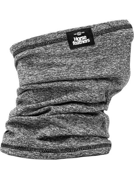 HORSEFEATHERS NECKWARMER HEATHER GRAY