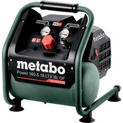 Metabo POWER 160-5 18 LTX BL Κομπρεσέρ Αέρος Μπαταρίας 70lt 0.9hp
