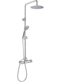 Στήλη Ντούς 2 Εξόδων Interflex Art Line Slim 086930 Χρωμέ