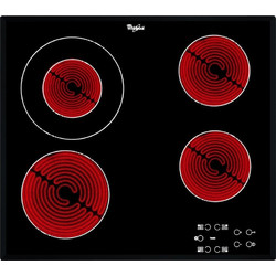 Whirpool AKT 8130 BA Κεραμική Εστία Αυτόνομη με Λειτουργία Κλειδώματος 58x51cm