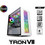Armaggeddon Tron VII White Gaming Micro Tower Κουτί Υπολογιστή με Πλαϊνό Παράθυρο