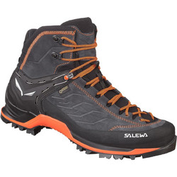 Salewa Mountain Trainer Mid Ανδρικά Ορειβατικά Μποτάκια Αδιάβροχα Gore-Tex Μαύρα 63458-0985