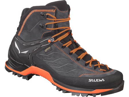 Salewa Mountain Trainer Mid Ανδρικά Ορειβατικά Μποτάκια Αδιάβροχα Gore-Tex Μαύρα 63458-0985
