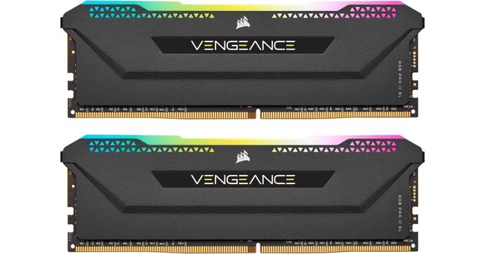 Corsair Vengeance RGB Pro SL 32GB (2X16GB) DDR4 3600MHz C18 Black