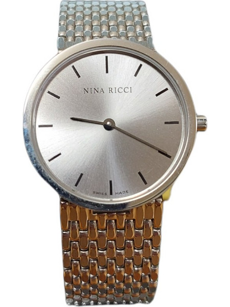 Nina Ricci Γυναικείο Ρολόι με Ασημί Μεταλλικό Μπρασελέ N00412311