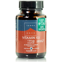 TerraNova Vitamin K2 100μg Complex 50 Κάψουλες