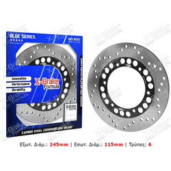 ΠΙΣΩ ΔΙΣΚΟΠΛΑΚΑ YAMAHA TDM900 2002-2014/XT660X 2004-2019/YZF R1 1998-2001 XBRAKE