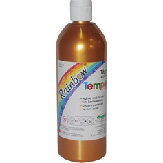 Rainbow τέμπερα χρυσή 500ml (Σετ 1τεμ)