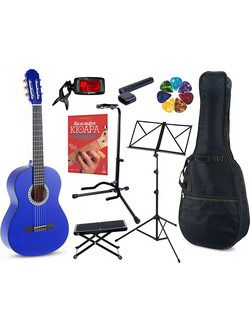 Gewa Concert Basic 4/4 Satin Blue Ultimate Set