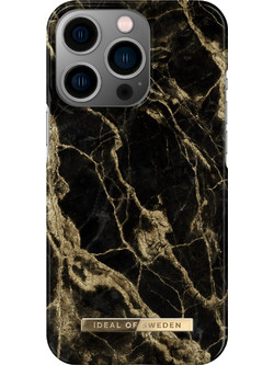iDeal of Sweden Fashion Back Cover Golden Smoke Marble (iPhone 13 Pro)