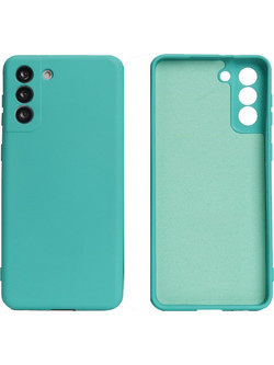 ΘΗΚΗ SAMSUNG S22+ PLUS 5G S906 6.55" SOLID SILICONE VELVET CAMERA GUARD MAGIC MINT