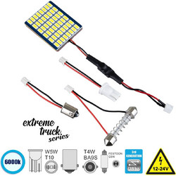 Globostar T10 / W5W / T4W / C5W Extreme Truck Series LED 12-24V 16W 1τμχ