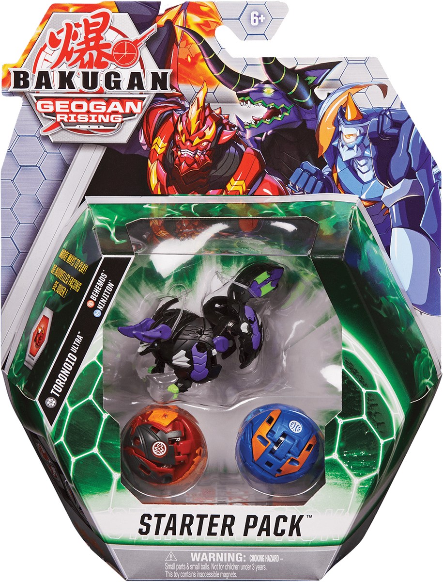 bakugan geogan rising starter pack