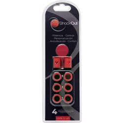 SHOCKOUT PADEL DAMPENERS RED