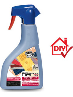 Durostick Nano Proof Fabric DS-300 Λευκό Αδιαβροχοποιητικό - ελαιοαπωθητικό υγρό εμποτισμού για υφάσματα 500ml