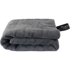 Basic Nature Terry Mini Πετσέτα Microfiber Γκρι 60x120cm