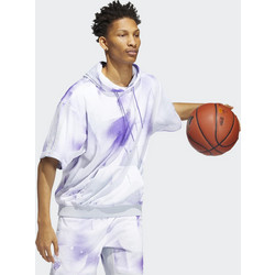 Adidas Performance Donovan Mitchell Shooter Ανδρικό Αθλητικό Φούτερ με Κουκούλα Πολύχρωμο HB5428