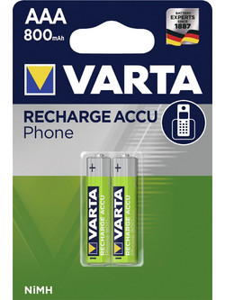 Varta Recharge Accu Phone AAA 800mAh 100τμχ