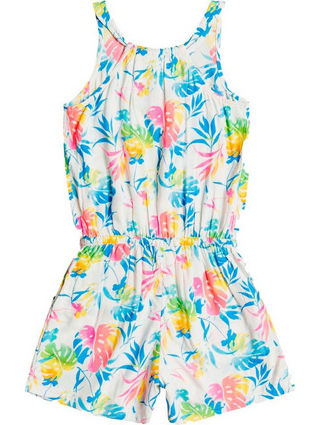 ROXY 'IN THE MOUNTAIN' ΠΑΙΔΙΚΟ PLAYSUIT ΚΟΡΙΤΣΙ ERGWD03180-XWBM (XWBM/SNOW WHITE SURF)