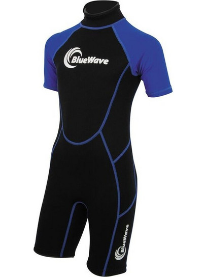 BlueWave Aqua Boy Black/Blue Παιδικό Μονοσόρτς Κατάδυσης Neoprene για Αυτόνομη Κατάδυση 2mm