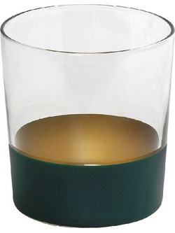 Espiel Σετ Ποτήρια Νερού Γυάλινα Alfa Green 380ml 6τμχ RAB629K6