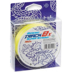 ΝΗΜΑ KALI KUNNAN Track 8X Yellow 150m 0.10mm