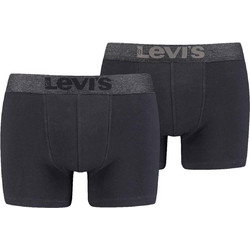 Levi's Ανδρικά Μποξεράκια Σετ 2Pack Ανθρακί 37149-0629