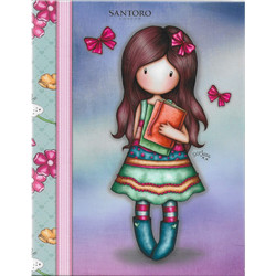 Κλασερ χάρτινο Santoro gorjuss 17X25cm με 2 κρίκους mint (22709)
