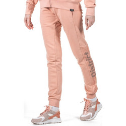 District75 Γυναικείο Παντελόνι Φόρμας Fleece με Λάστιχο Nude 222WPA-464-0P6