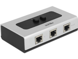 DeLOCK KVM Switch 87673 2 x Ethernet
