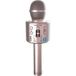 iDance Μικρόφωνο Karaoke Party Mic PM15 Ασύρματο Μικρόφωνο Καραόκε Ροζ