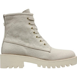 Michael Kors Jax Γυναικεία Αρβυλάκια Δερμάτινα Εκρού 40T1JAFE5D