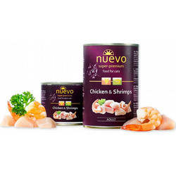 Nuevo Super Premium Adult with Chicken & Shrimps 200gr