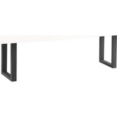 LIZARD Βάση Set 2 τεμαχίων 30x6 H.43cm για Τραπεζάκι Σαλονιού Μέταλλο Μαύρο ΕΜ838,L